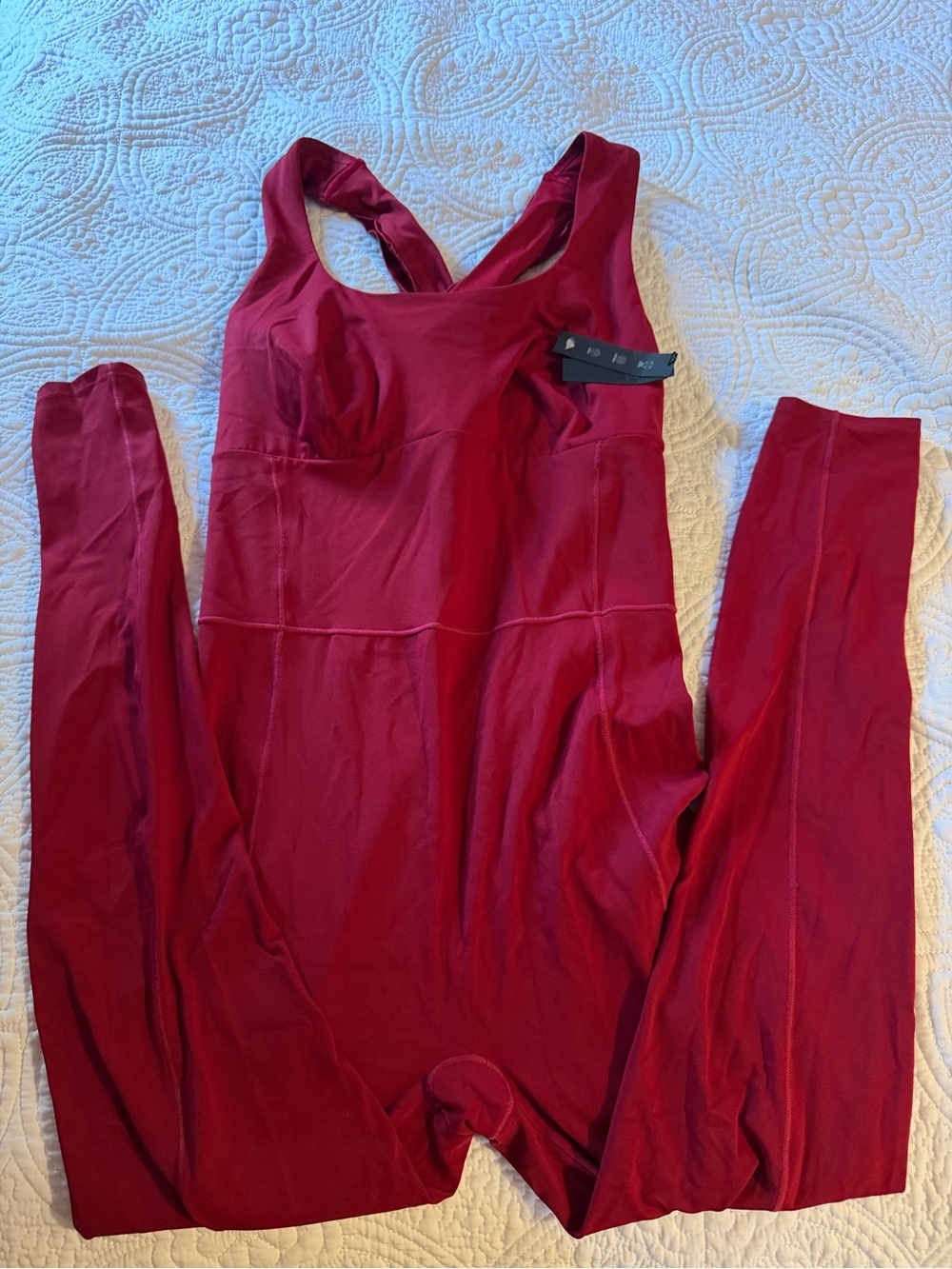 Victoria's Secret Deep Red Jumpsuit